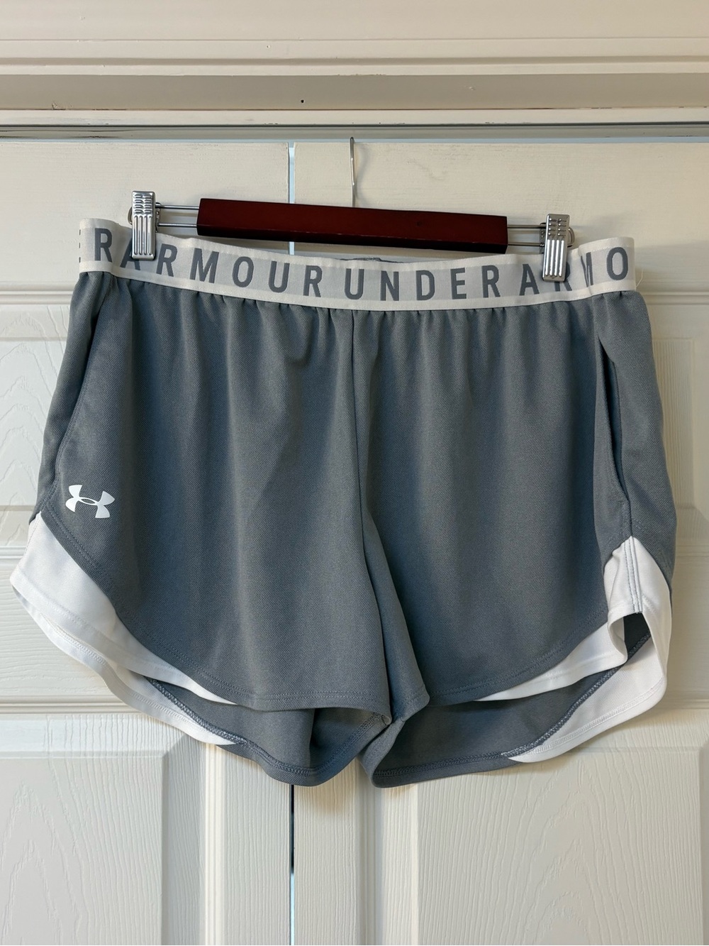 Under Armour Women's Gray Athletic Shorts